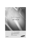 Samsung AK68-01808C DVD Player User Manual