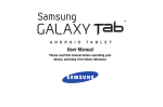 Samsung A3LSGHI987 Laptop User Manual
