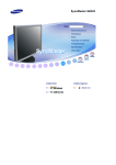 Samsung 932GW Computer Monitor User Manual
