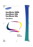 Samsung 320PX Computer Monitor User Manual