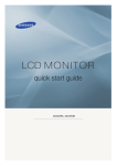 Samsung 2243WM Computer Monitor User Manual