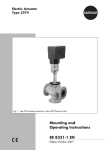 Samson EB 8331-1 EN Automobile Parts User Manual