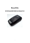 RoyalTek RBT-1000 GPS Receiver User Manual