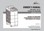 Royal Sovereign ARP-9009TL Air Conditioner User Manual
