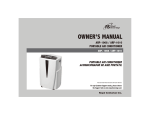 Royal Sovereign ARP- 1008 Air Conditioner User Manual