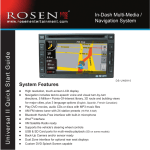 Rosen Entertainment Systems DS-UN0910 GPS Receiver User Manual