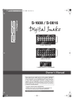 Roland S-0816 Wheelchair User Manual