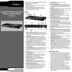 RocketFish RF-HTS120 Noise Reduction Machine User Manual