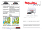 RoadPro D3209 Security Camera User Manual