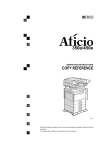 Ricoh 3045 All in One Printer User Manual