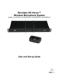 Revolabs 03-hdvenucn Microphone User Manual