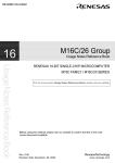 Renesas M16C/20 Laptop User Manual