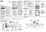 RCA RT151 Home Theater System User Manual