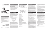 RCA RP-3701 Clock Radio User Manual
