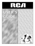 RCA MultiMedia Monitor Switch User Manual