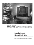 RCA HT35752BD Home Theater System User Manual