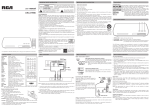 RCA DRC279BK DVD Player User Manual