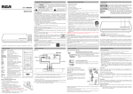 RCA DRC275A DVD Player User Manual