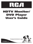 RCA D52W27D TV DVD Combo User Manual