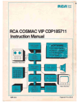RCA CDP18S711 Cassette Player User Manual