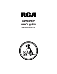 RCA CC6151 Camcorder User Manual