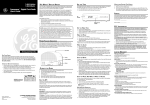 RCA 7-4812 Clock Radio User Manual