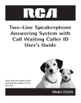 RCA 24V510T CRT Television User Manual