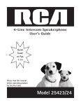 RCA 24V412T CRT Television User Manual