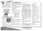 Radio Shack 63-1420 Clock User Manual