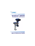 PSC QS6500 Barcode Reader User Manual