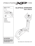 ProForm 831.28643.0 Home Gym User Manual