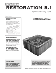ProForm 831.21005 Hot Tub User Manual