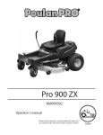 Poulan 968999302 Lawn Mower User Manual