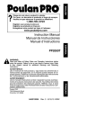 Poulan 545212826 Cultivator User Manual