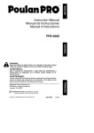 Poulan 530164267 Trimmer User Manual