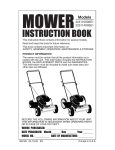 Poulan 199128 Lawn Mower User Manual