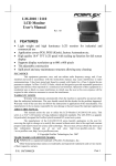 POSIFLEX Business Machines LM-2010 Car Video System User Manual