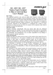POSIFLEX Business Machines KS-6215 Marine Radio User Manual