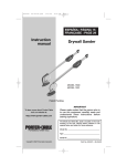 Porter-Cable 7800 Sander User Manual