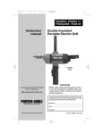 Porter-Cable 7564 Drill User Manual