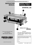 Porter-Cable 4212 (29550) Saw User Manual