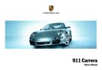 Porsche 911 Carrera Automobile User Manual