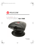 Polycom ViaVideo Digital Camera User Manual