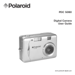 Polaroid PDC 5080 Digital Camera User Manual