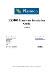 Plasmon FS3102 Computer Hardware User Manual