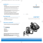 Plantronics 70N Headphones User Manual