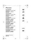 Pioneer XV-DV282AP Home Theater System User Manual