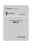 Pioneer AVIC-Z1 GPS Receiver User Manual