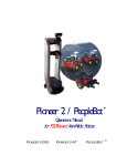 Pioneer 2 / PeopleBot Robotics User Manual