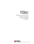 Pinnacle Speakers FXDEKO Portable Generator User Manual